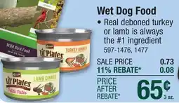 Menards Merrick Lil' Plates Turkey Dinner Petite Pates Wet Dog Food - 3 oz offer