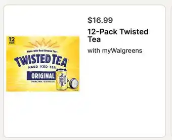Walgreens Twisted Tea offer