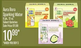 Jewel-Osco Aura Bora Sparking Water offer