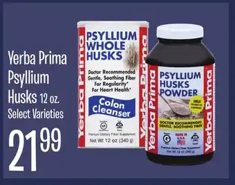 Jewel-Osco Yerba Prima Psyllium Husks offer