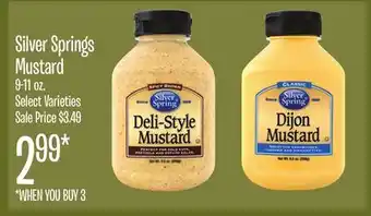Jewel-Osco Silver Springs Mustard offer