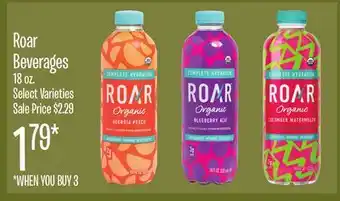 Jewel-Osco Roar Beverages offer