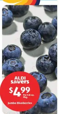 Aldi Jumbo Blueberries offer