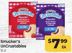 Tony’s Fresh Market Smucker's UnCrustables offer