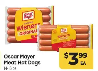 Tony’s Fresh Market Oscar Mayer Meat Hot Dogs offer