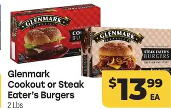 Tony’s Fresh Market Glenmark Cookout or Steak Eater's Burgers offer
