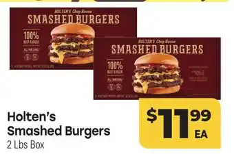 Tony’s Fresh Market Holten's Smashed Burgers offer