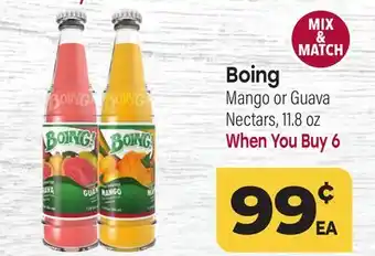Tony’s Fresh Market Boing Mango or Guava Nectars offer