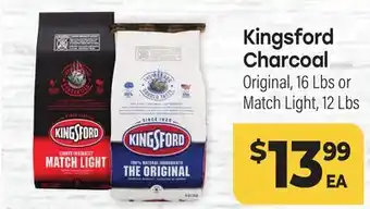 Tony’s Fresh Market Kingsford Charcoal offer
