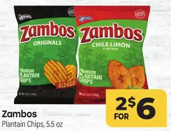 Tony’s Fresh Market Zambos Plantain Chips offer