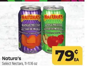 Tony’s Fresh Market Natura's Select Nectars offer
