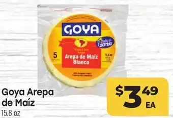 Tony’s Fresh Market Goya Arepa de Maíz offer