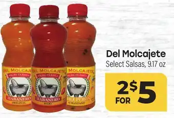Tony’s Fresh Market Del Molcajete Select Salsas offer