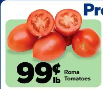 Save a Lot Roma Tomatoes offer