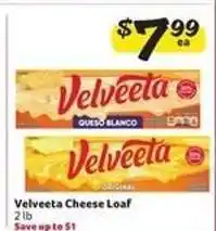 Winn Dixie Velveeta Cheese Loaf offer