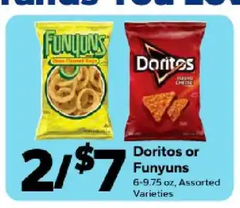 Save a Lot Doritos or Funyuns offer