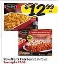 Winn Dixie Stouffer's Entrées offer