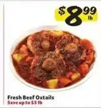 Winn Dixie Fresh Beef Oxtails offer