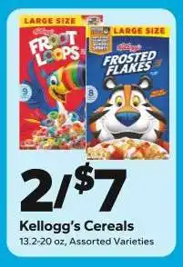 Save a Lot Kellogg’s Cereals offer
