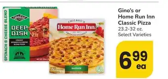 Albertsons Gino's or Home Run Inn Classic Pizza - 23.2-32 oz. Select Varieties offer