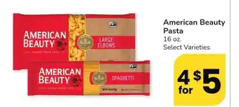 Albertsons American Beauty Pasta - 16 oz. Select Varieties offer