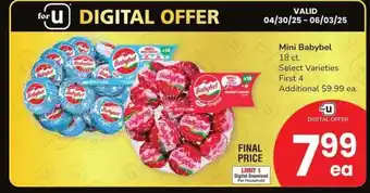 Albertsons Mini Babybel - 18 ct. Select Varieties offer