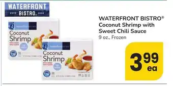 Albertsons waterfront BISTRO Coconut Shrimp with Sweet Chili Sauce - 9 oz., Frozen offer