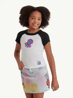 Walmart Justice Girls Ring Pop Collab Raglan Baby Tee, Sizes XS-XLP offer