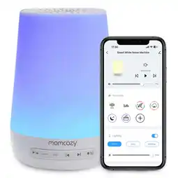 Walmart Momcozy Baby Sound Machine With Rest Night Light offer