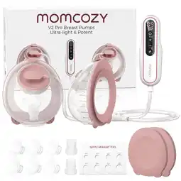 Walmart Momcozy Breast Pump V2 Pro Hospital-Grade, Upgraded Electric Wearable Breast Pump, 24mm offer