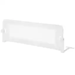 Walmart Costway 1 PCS 42 Toddler Foldable Bed Rail with Adjustable Safety Strap Bedrail Guard White offer