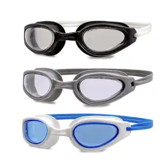 Walmart Dolfino Adult Racer Tinted Swim Goggles, Multi-Color, Unisex (3 Pack) offer