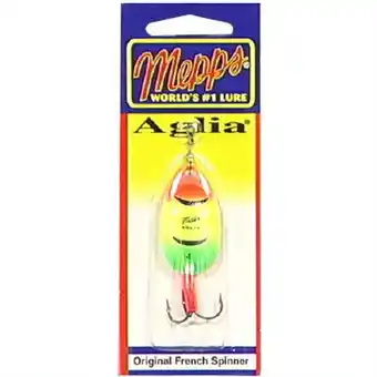 Walmart Mepps Aglia Inline Spinner 1/3 oz Hot Fire Tiger offer