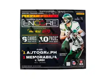 Walmart 2024 Panini Encore Football Hobby Box (Presell) offer