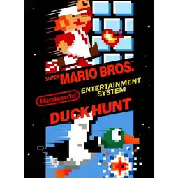 Walmart Pre-Owned Super Mario Bros / Duck Hunt For NES Console offer