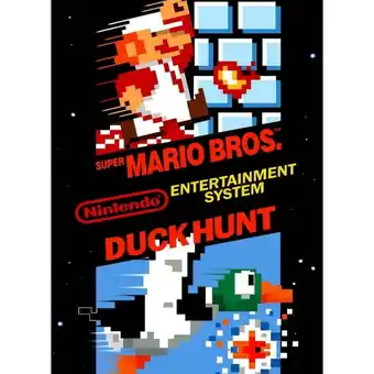 Walmart Pre-Owned Super Mario Bros / Duck Hunt For NES Console offer