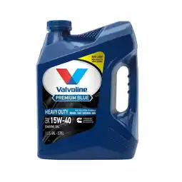 Walmart Valvoline Premium Blue One Solution Diesel Engine Oil 15W-40 offer