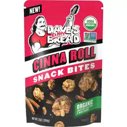 Walmart Dave's Killer Bread Super Cinna Roll Crunchy Snack Bites, 7.2 oz offer