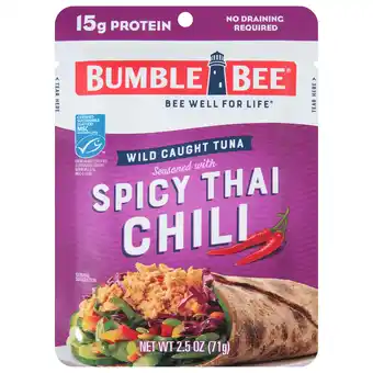 Walmart Bumble Bee Spicy Thai Chili Seasoned Tuna, 2.5 oz Pouch offer