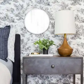 Walmart Tyler Dillon Frameless Beveled Round Wall Mirror - 12 x 12 offer