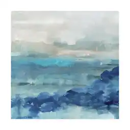 Walmart Trademark Fine Art 35x35 Abstract Canvas Wall Art 'Sea Swell I' by Victoria Borges offer