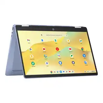 Walmart HP 14 inch x360 FHD Touch Chromebook Laptop Intel Processor N100 4GB RAM 64GB eMMC Sky Blue offer