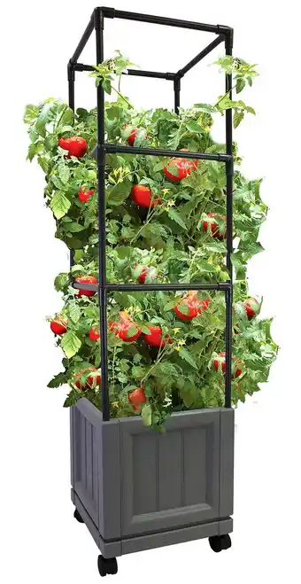 Walmart City Picker's Trellis Tower - Slate offer