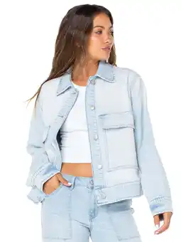 Walmart Celebrity Pink Oversize Denim Jacket offer