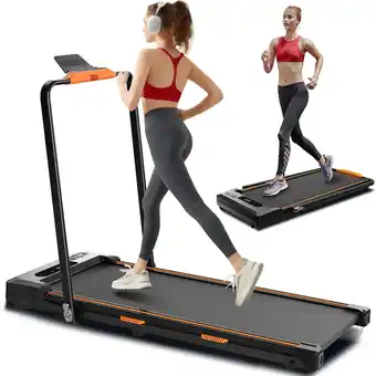 Walmart Coolhut Electric Walking Desk Exercise Treadmill, Black offer