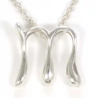 Walmart Pre-Owned Tiffany silver necklace bag total weight approx. 2.1g 41cm (Good) offer