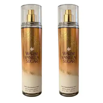Walmart Bath and Body Works Warm Vanilla Sugar Mist Set 8 fl oz offer
