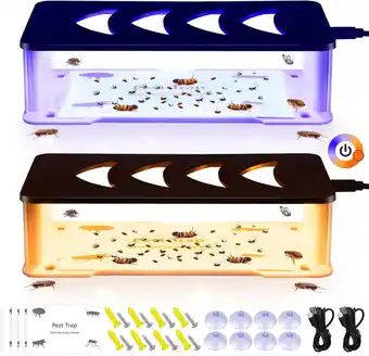 Walmart Home Defense Bed Bug Trap, 2 Traps with 4 Glue Discs, Pesticide Free & Easy To Use offer