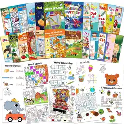 Walmart Kalysky 24 Mini Activity Books for Kids Party Favors ages 4-8 offer