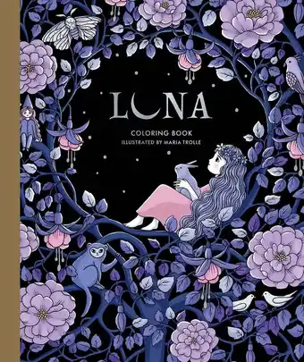 Walmart Luna Coloring Book, (Hardcover) offer